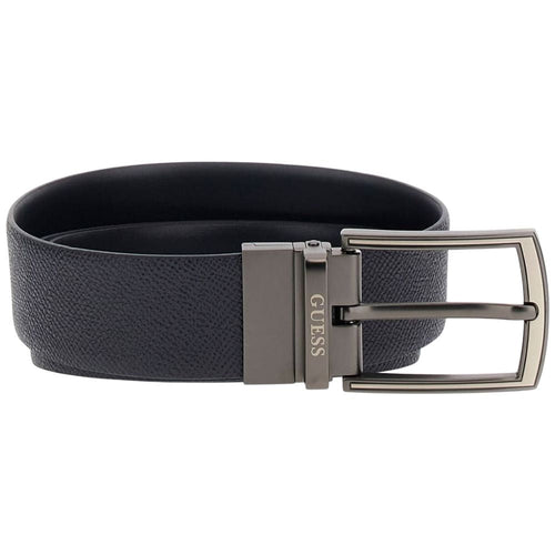 Guess cintura blu reversibile in vera pelle BM7823P5335BLN