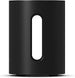 Sonos Sub Mini Compact Subwoofer, Impressive Bass, Balanced Sound, Adjustable EQ, 2 Class D Amplifiers, Trueplay - Black