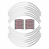 Kit strisce adesive cerchi ruote moto 17 compatibili con MV Agusta Brutale