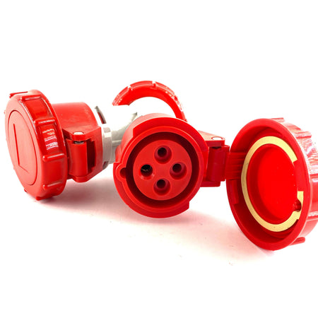 Moltiplicatore mobile a 2 uscite con spina 16A 50/60 Hz IP67 Rosi
