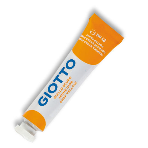 Tempera Giotto Tubo 7 (21Ml Giallo Scuro 04