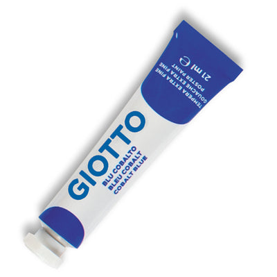 Tempera Giotto Tubo 7 (21Ml Blu Cobalto 16