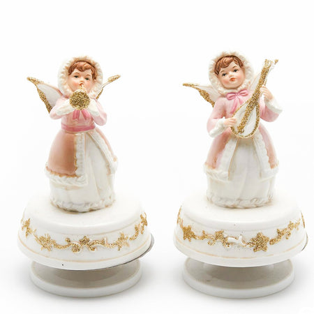 Angelo Kids carillon in poli-resina idea regalo per decorazione natalizia h 16 cm