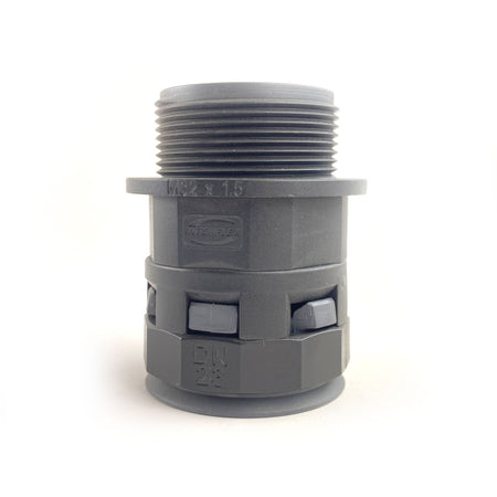 Raccordo dritto dimensione 23 M32x1.5 IP66 nero 3 Aleyay