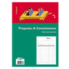 Blocco Copia Commissioni 29,7X21Cm 33Fg 3 Copie Autoric. E5237A Edipro