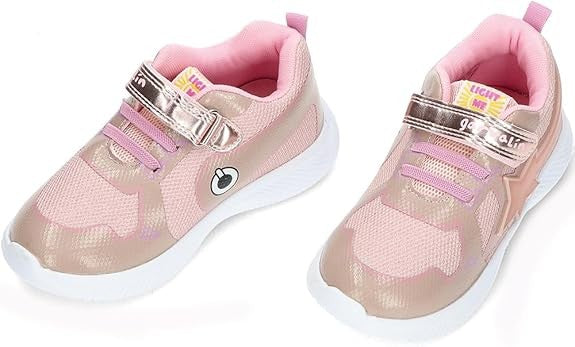 Scarpe bambina con luci rosa 22 - 30 Garvalin