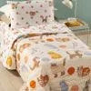 Copriletto trapuntato Gattini - Caleffi Kids in Cotone