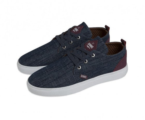 DJINNS Scarpa Bassa Uomo Djinns Shoes lowlau 2.0 Denim 3.0 Darkindigo/wine/white Unico da uomo