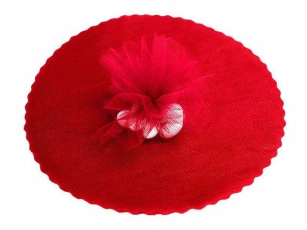 50 Veli Tulle Per Bomboniere Tondo Organza Matrimoni Battesimi Lauree Confetti