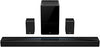TCL Q85H Pro Soundbar 7.1.4 Channel, 860W Home Cinema Speaker with Cinema Surround, Dolby Atmos, DTS:X, Sound Expansion, Bluetooth 5.1, HDMI eARC, USB, Optical, Premium Design, One Remote Control