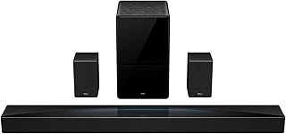 TCL Q85H Pro Soundbar 7.1.4 Channel, 860W Home Cinema Speaker with Cinema Surround, Dolby Atmos, DTS:X, Sound Expansion, Bluetooth 5.1, HDMI eARC, USB, Optical, Premium Design, One Remote Control