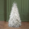 Albero di natale Bianco Lincoln 100 % in PE Effetto Real Touch di Altissima qualità