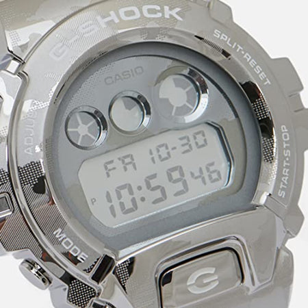 Casio Orologio Digitale Quarzo Uomini con Cinturino in plastica GM-6900SCM-1ER Dupersclub
