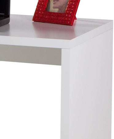 Scrivania con 4 cassetti, postazione porta PC da ufficio e cameretta 110 cm "Made in Italy"