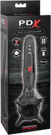 PDX Elite Vibrating Roto-Sucker orientabile rotante stimolante risucchio