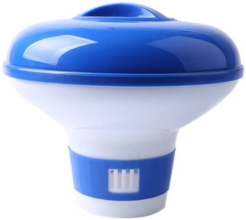 Dispenser galleggiante per pastiglie da 20 g di Cloro a flusso regolabile per Piscina