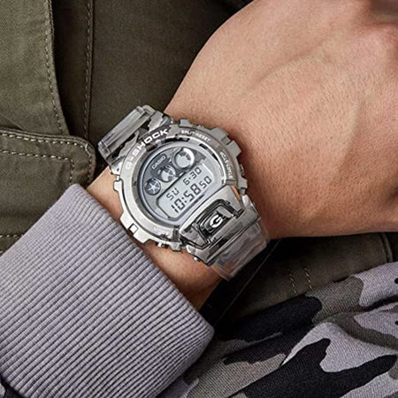 Casio Orologio Digitale Quarzo Uomini con Cinturino in plastica GM-6900SCM-1ER Dupersclub