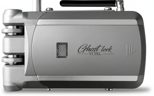 VI.TEL. E0584 51 Serratura Invisibile ai Ladri con 4 Radiocomandi, Cromo Satinato