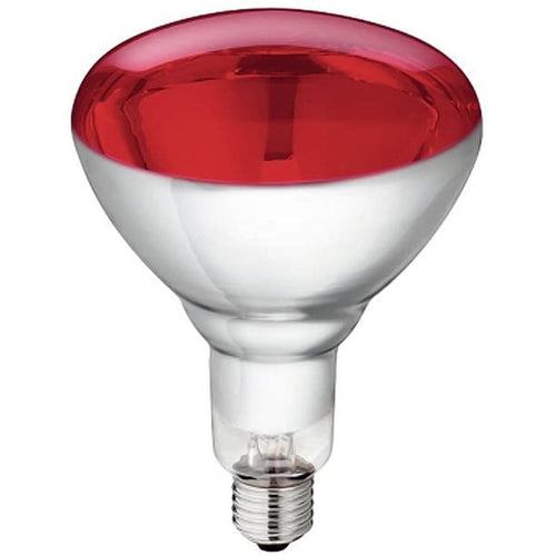 Lampada ad infrarossi riscaldante per riflettore pulcini e cuccioli 150 w