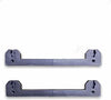 Supporti laterali in plastica per scolapiatti in acciaio inox, da 21,5 cm, 4 pezzi