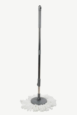 Secchio lavapavimenti "Super mop" con strizzatoio con manico allungabile fino a 110 cm