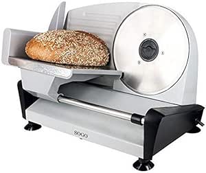 SOGO Affettatrice elettronica professionale lama acciaio Inox 150W