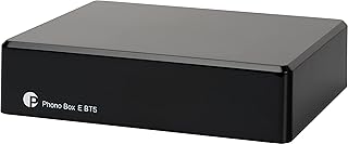 Pro-Ject Phono Box E BT 5, Wireless BT5 Streaming with aptX HD for Phono and Line Sources, Black