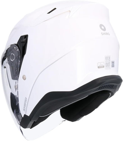 Shiro - Casco jet Capri bianco perla L