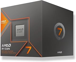 AMD Ryzen 7 8700G Processor Integrated Radeon Graphics Ryzen AI 8 Cores / 16 Threads 65W TDP Socket AM5 24MB Cache Up to 5.1GHz Boost Clock Wraith Stealth Cooler