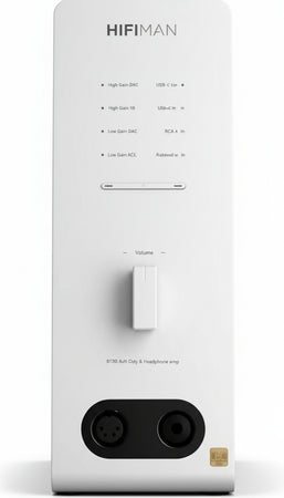 HIFIMAN EF600 Symmetrischer Desktop-Kopfhrer-DAC/Verstrker/Vorverstrker/Kopfhrerstnder mit HYMALAYA Pro R2R DAC und Bluetooth, Silber