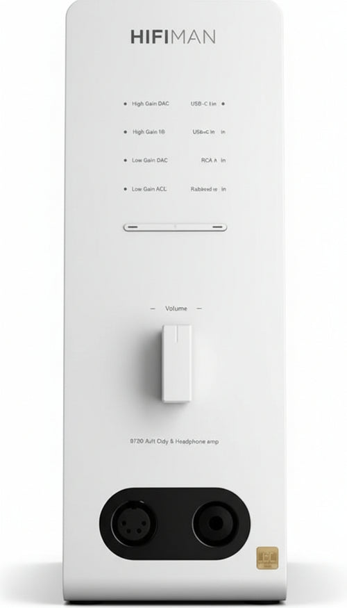 HIFIMAN EF600 Symmetrischer Desktop-Kopfhrer-DAC/Verstrker/Vorverstrker/Kopfhrerstnder mit HYMALAYA Pro R2R DAC und Bluetooth, Silber