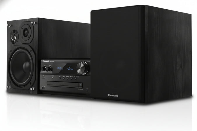 Panasonic SC-PMX92EG-K Sistema Hi-Fi Stereo, Audio High-Res, CD, Bluetooth, FM Radio, DAB+, AUX-IN Autoplay, USB DAC, LincsD-Amp, Speaker a 3 Vie, Alta Qualit Audio, Nero
