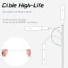 Caricabatterie Mac Book Pro 60W, L-Tip Sostituzione Caricatore Compatibile con Mac Book Pro 13 Pollici (2008-2012), A1278,A1181,A1184,A1344,A1330,A1342