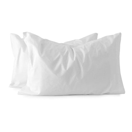 Coppia Federe in Tessuto 100% Cotone Bianco LL1881kari B60