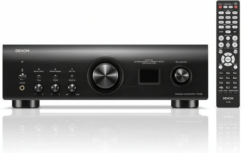 Denon PMA-1700NE - Amplificatore HiFi, 2 x 140 W, preamplificatore microfono integrato, certificato Hi-Res, Advanced Ultra-High Current Single-pull, Advanced AL32 Processing Plus, nero