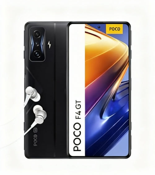 POCO F4 GT 5G - Smartphone 8+128GB, display AMOLED E4 120Hz 6,67 pollici, Snapdragon 8 Gen 1, tripla fotocamera 64MP, 4700mAh HyperCharge 120W, Stealth Black (IT+2 anni di garanzia) Alexa mani libere