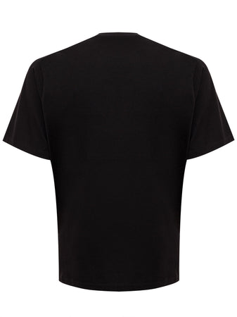 DSQUARED2 T-Shirt Over nera con stampa logo Dsquared2 da uomo