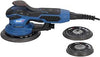 DEDRA Random Orbital Sander with Interchangeable Pads Diameter 125 - Diameter 150 mm, High Power 350 W, 4000-10,000 rpm, Long 4 m Cable, Weight Only 1.4, with Sandpaper Set, 230 V ~ 50 Hz, Dust