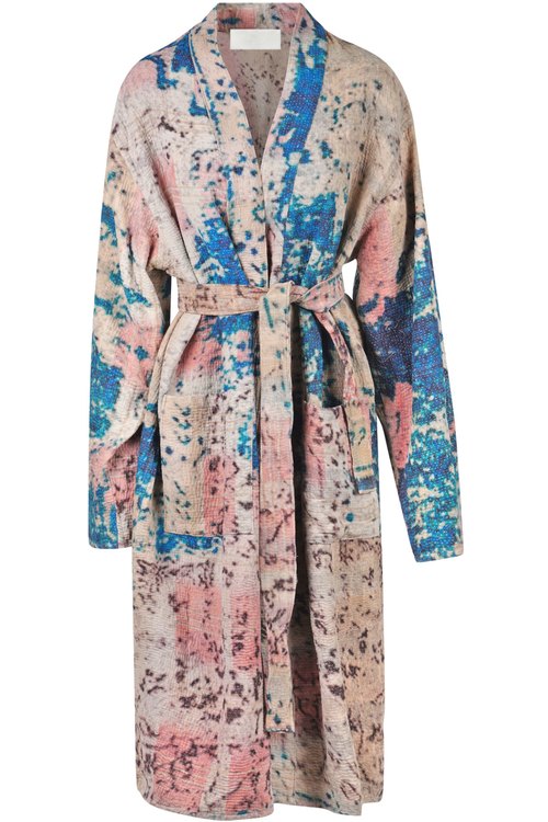 LA FEMME BLANCHE La Femme Blanche - Kimono - 470159 - Fantasia Panna da donna