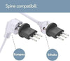 ELECTRALINE - ADATTATORE FISSO DA SCHUKO A10A