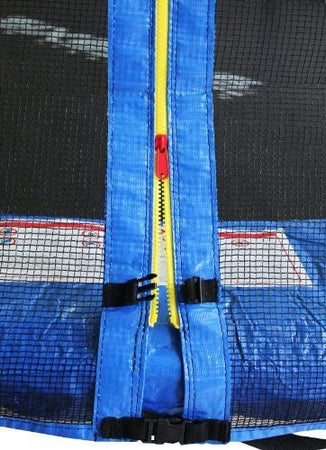 Trampolino elastico con rete di protezione per bambini ed adulti gioco da giardino e veranda