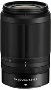 Nikon NIKKOR Z DX 50-250mm f/4.5-6.3 VR Lens, Nero