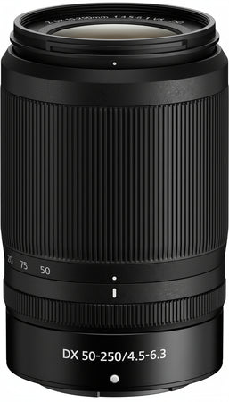 Nikon NIKKOR Z DX 50-250mm f/4.5-6.3 VR Lens, Nero