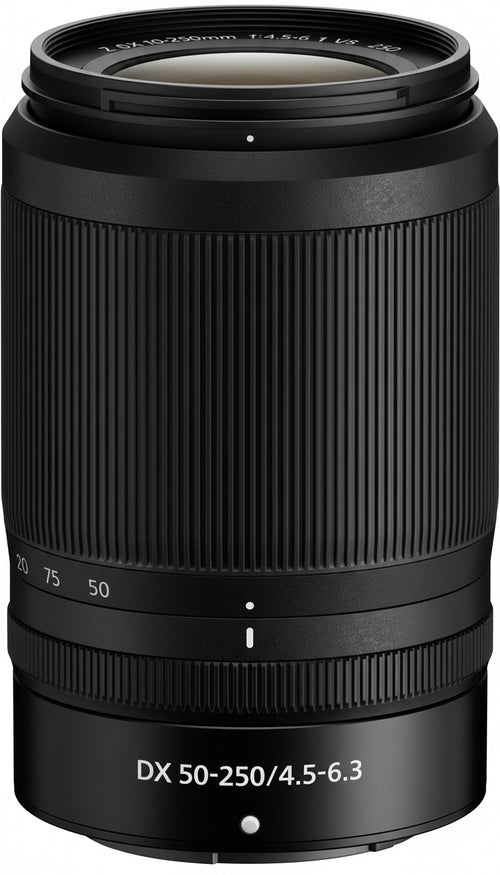 Nikon NIKKOR Z DX 50-250mm f/4.5-6.3 VR Lens, Nero