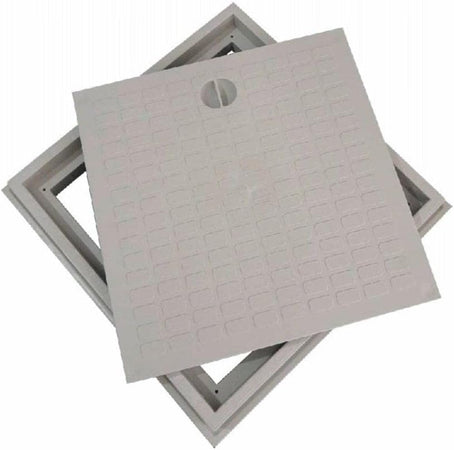 Coperchio carrabile in polipropilene per pozzetto monolitico