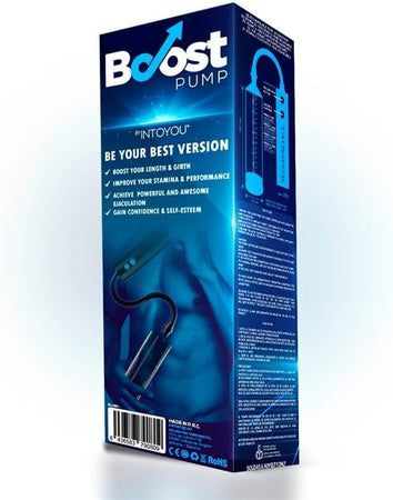 Pompa per pene automatica Boost PSX05 potenziamento ingrandimento aumento performances ricarica USB