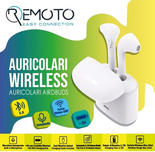 Cuffie auricolari bluetooth 5.0