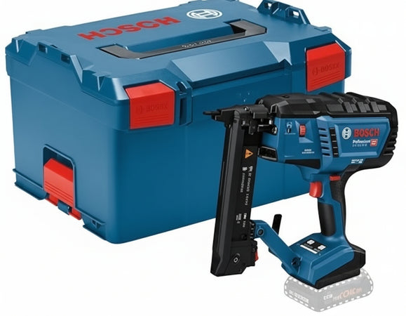 Bosch Professional 18V System Battery Wood Tacker GTH 18V-38 M (Brushless Motor, Single/Contact Shot Release, Including L-BOXX, without Battery/Charger)