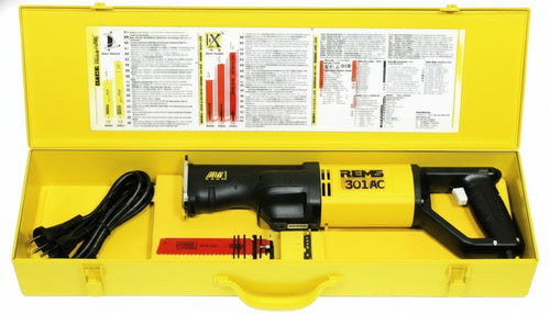 REMS Cat ANC VE Antriebsmaschine (Handsge) - leistungsstarke, robuste Sge fr den universellen Einsatz, nur 3,0 kg, Elektrowerkzeug mit Vario-Elektronik (VE), 230 V, 5060 Hz, 1050 W