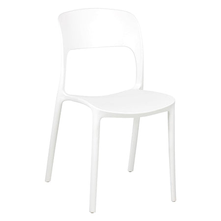 Sedia in Polipropilene Roma impilabile da interno ed esterno